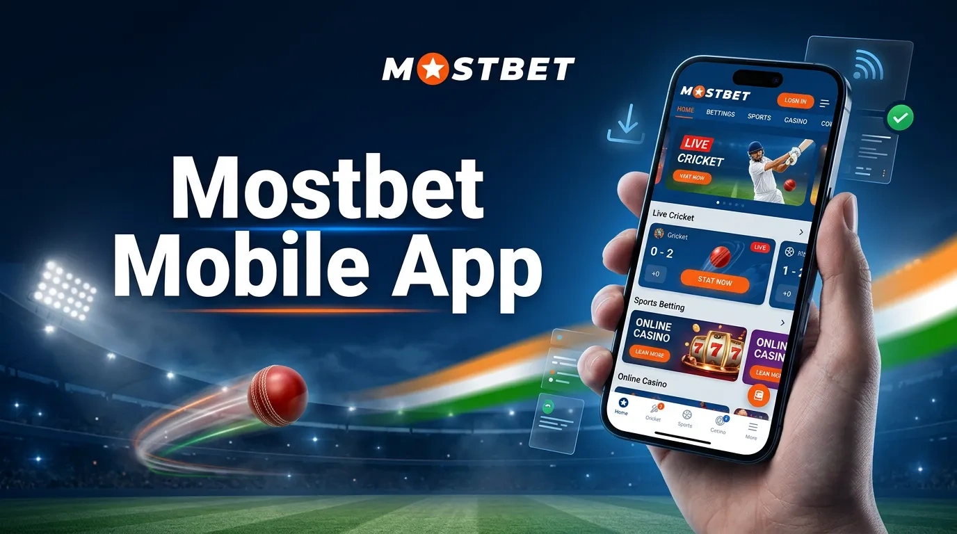 Mostbet mobile app for Android and iOS in India